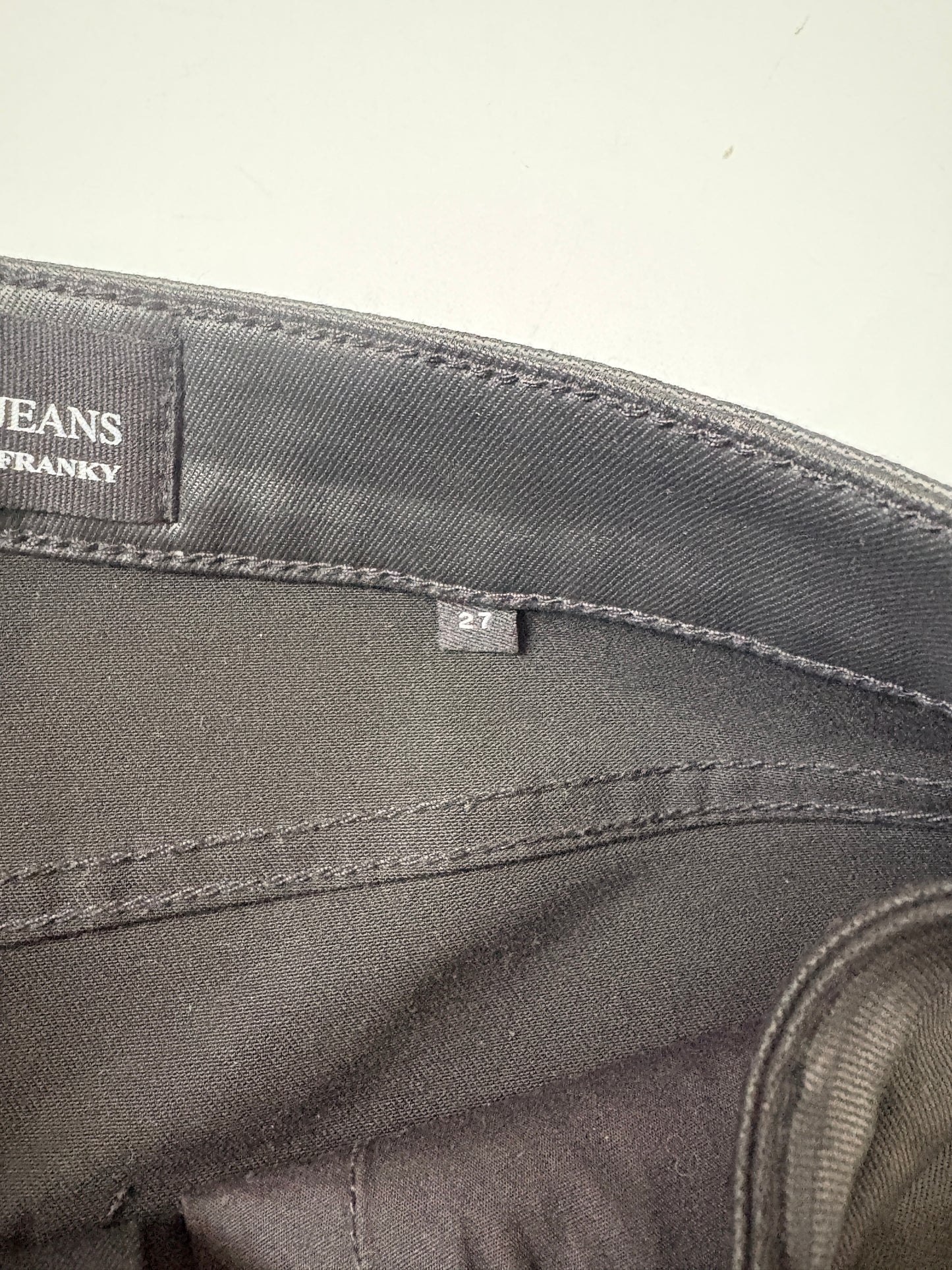 The Kooples Wax Coated Franky Jeans 27"