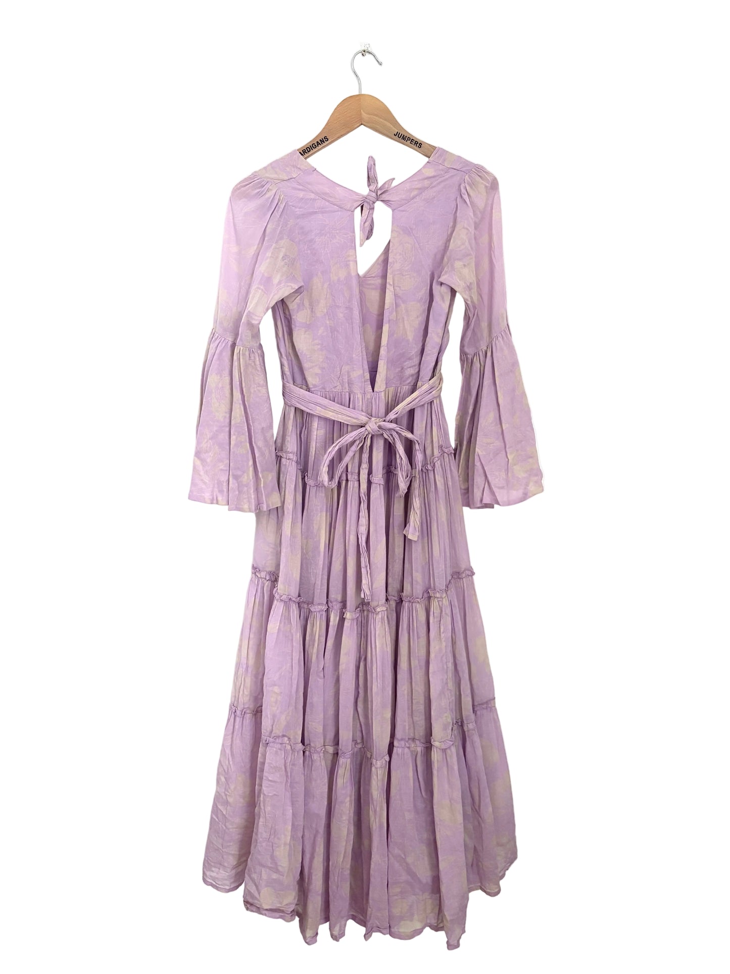 Free People Lilac Tie Back Dress XS