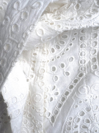 Sézane Lace Scalloped Shorts UK 8
