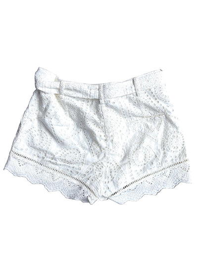 Sézane Lace Scalloped Shorts UK 8