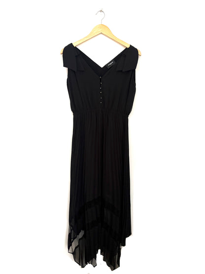 The Kooples Black Midi Lace Dress