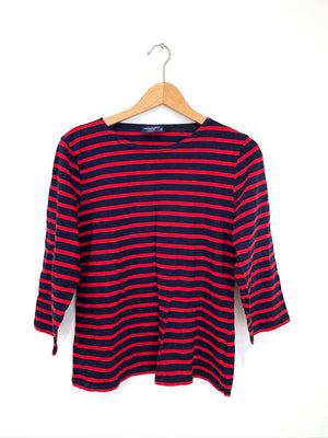 Saint James L'atelier Striped Jumper UK 14