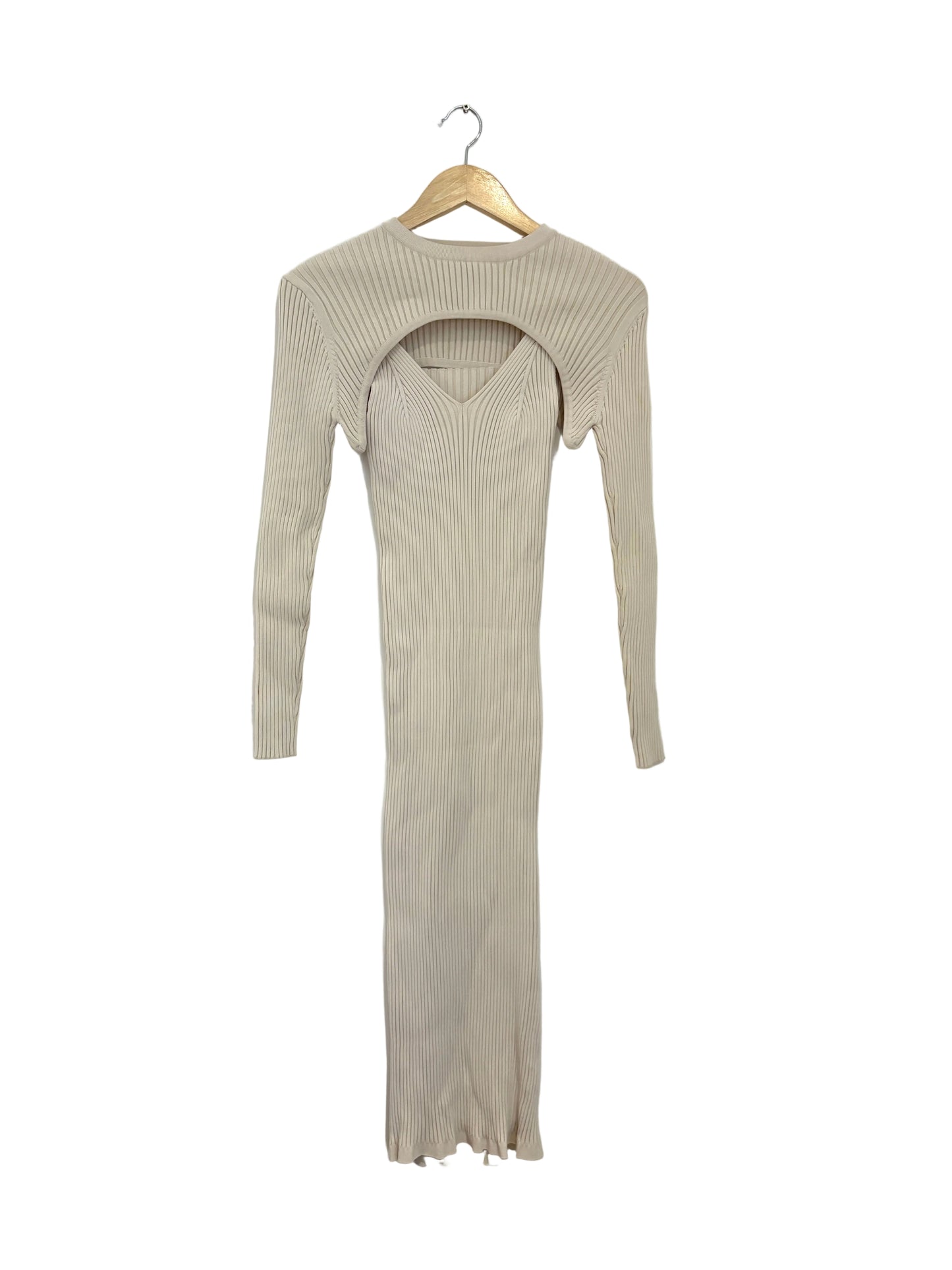 the pixie market beige 2 piece set