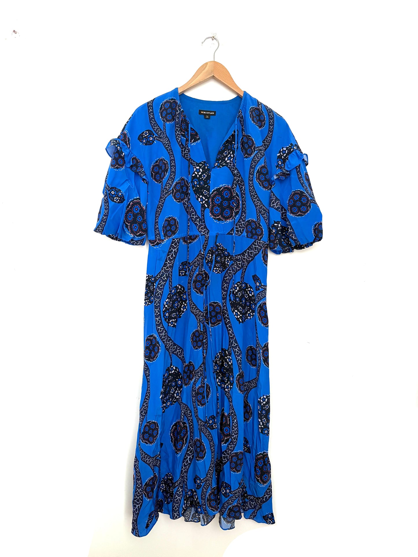 Whistles Seedpod Silk Dress