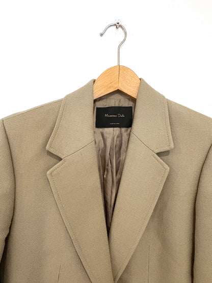Massismo Dutti Stone Blazer UK 8