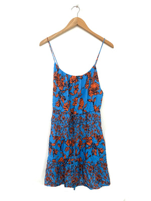 Alice + Olivia Floral Mini Dress L