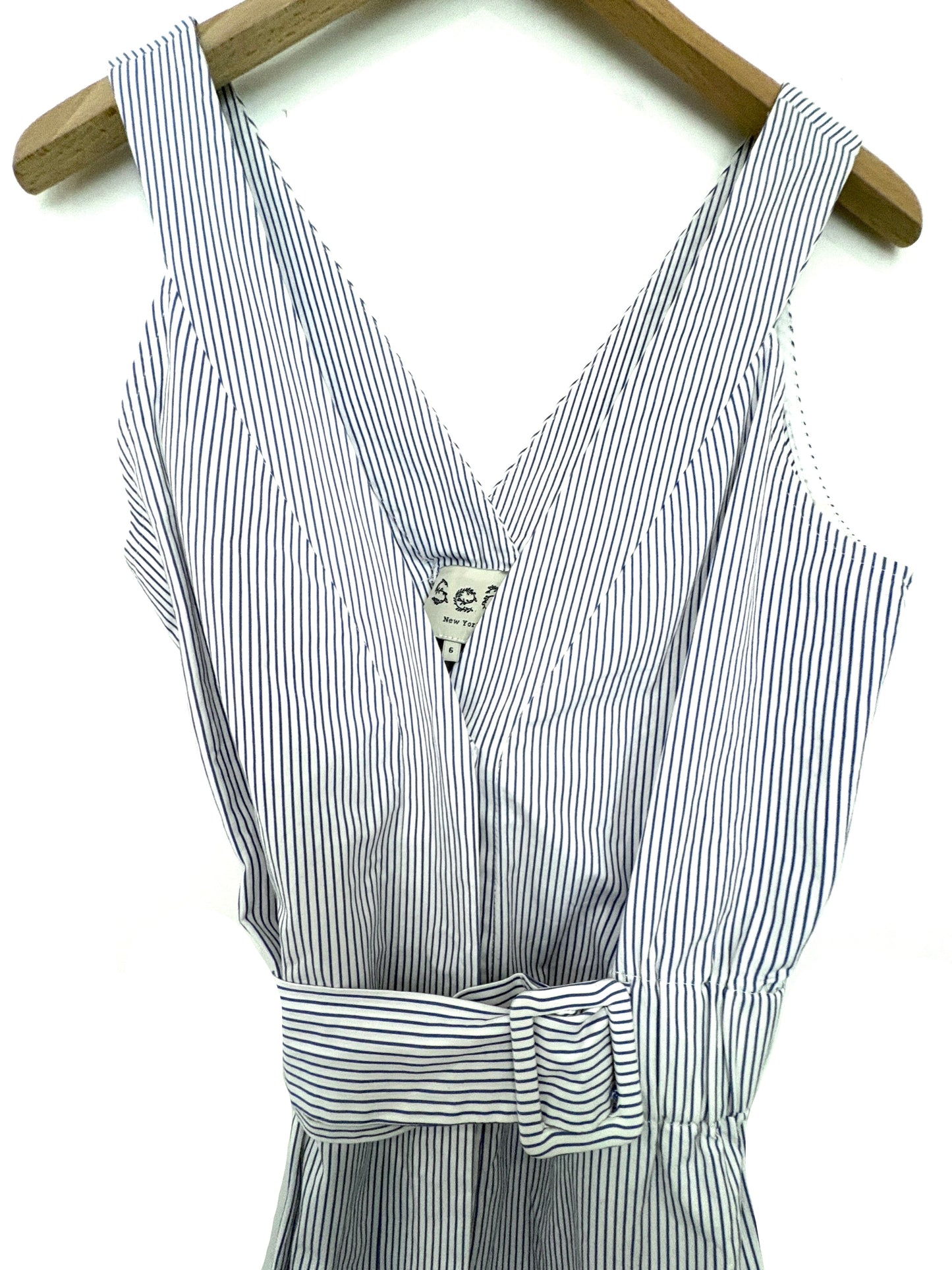 Sea New York Striped Cotton Dress UK 10