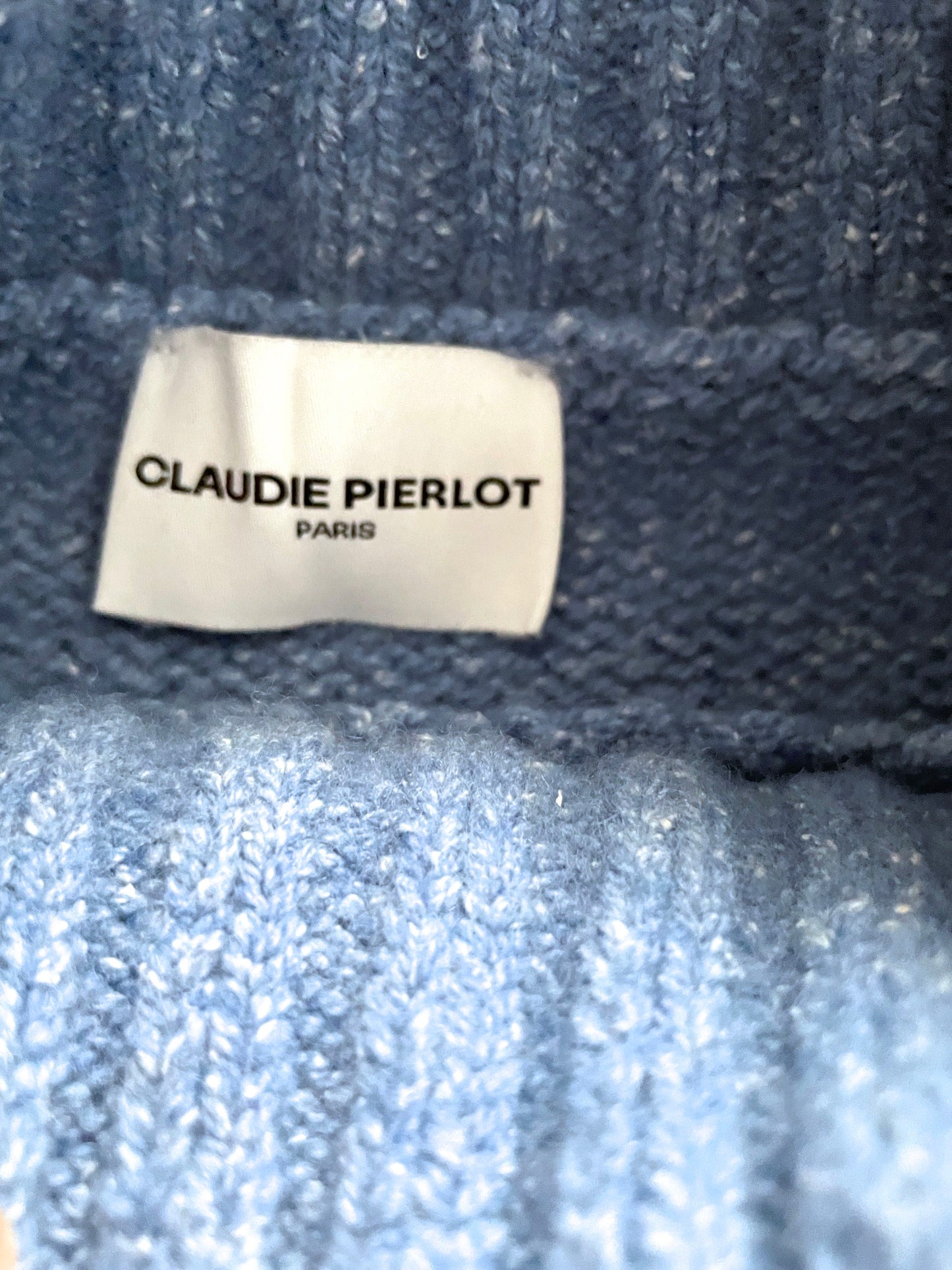Claudie Pierlot Sky Blue Knit M