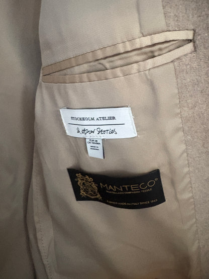 & Other Stories Wool Beige Blazer UK 10