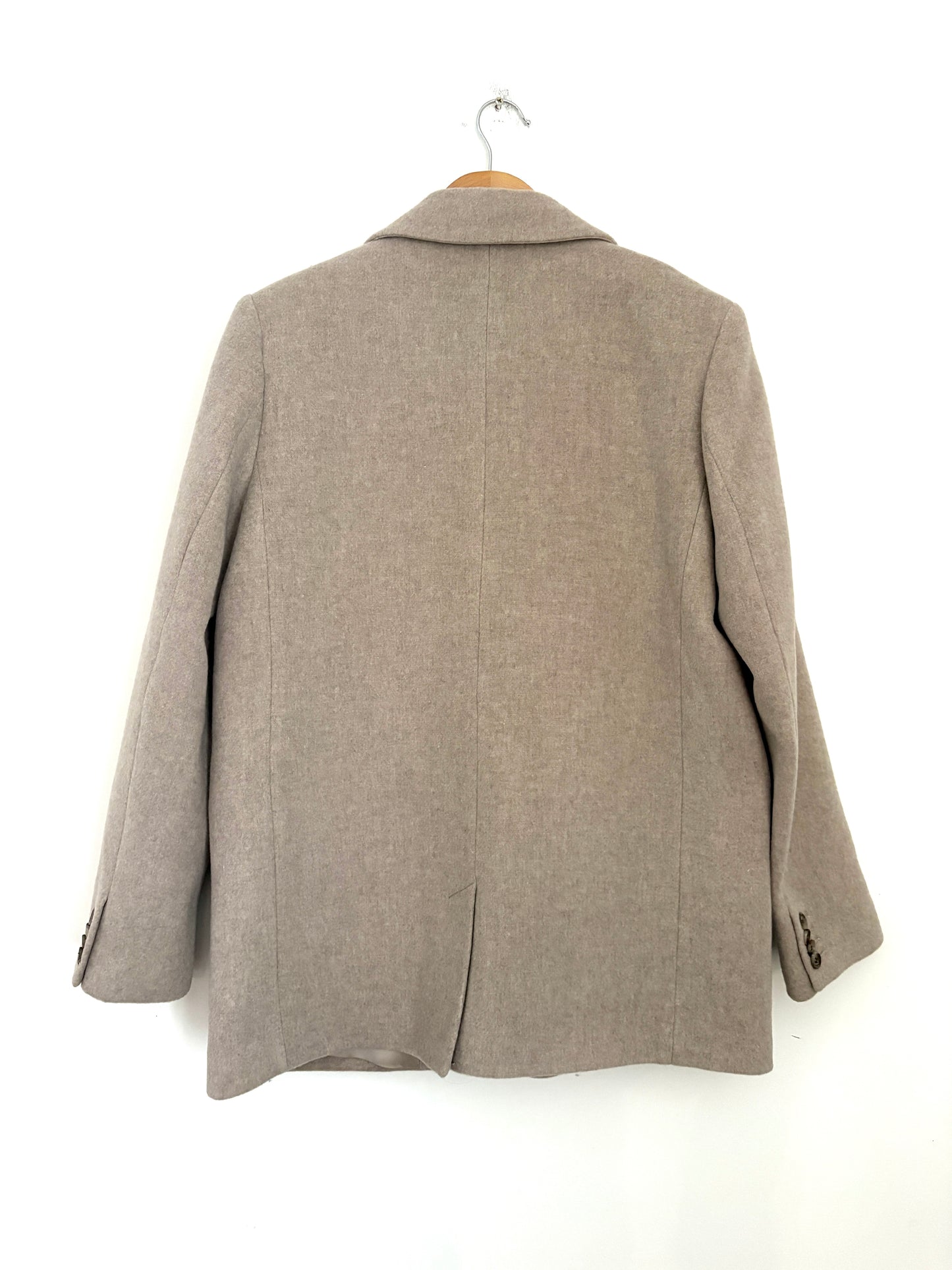& Other Stories Wool Beige Blazer UK 10