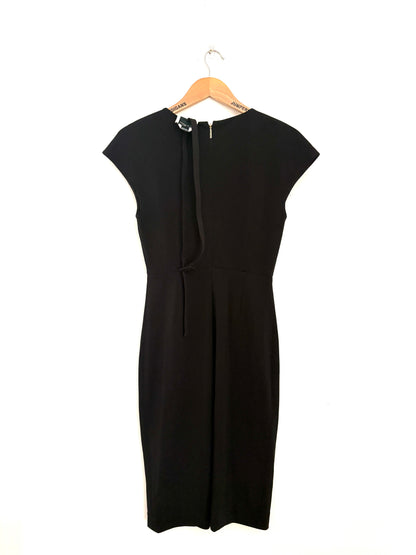 Kate Spade Black Formal Ruffle Dress UK 4