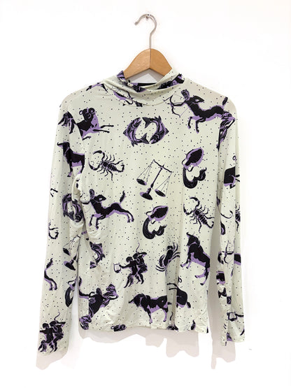 Bimba Y Lola Print Jersey Top 