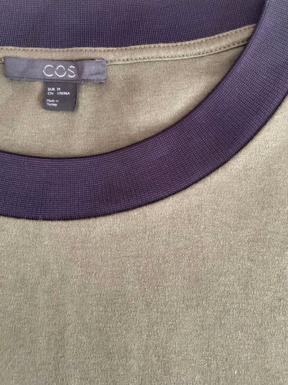 Cos Khaki Flare Dress M