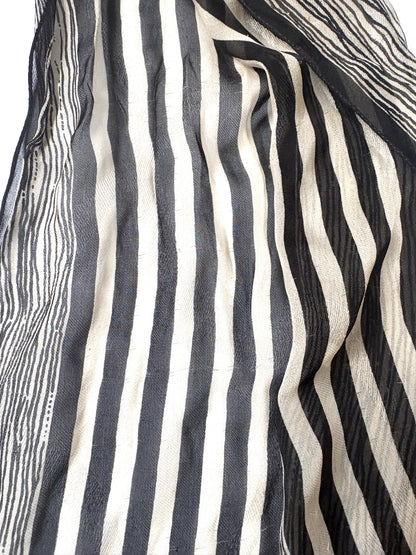 Giorgio Armani Silk Striped Scarf