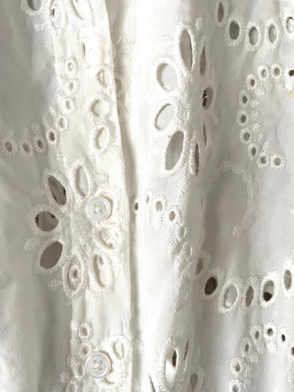 Maje Cotton Broderie Dress UK 12
