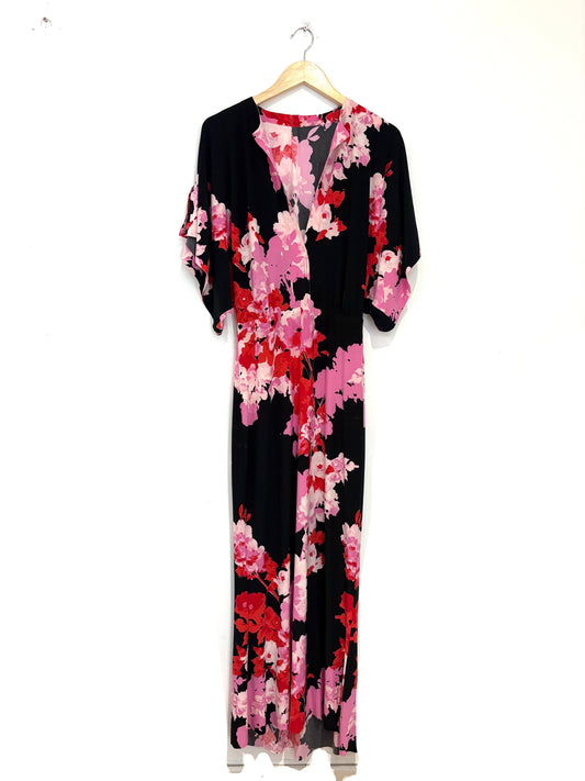 Norrma Kamali Midi Floral Dress