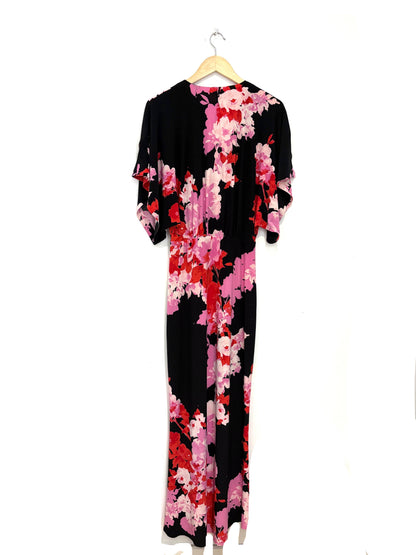 Norma Kamali Floral Midi Dress M