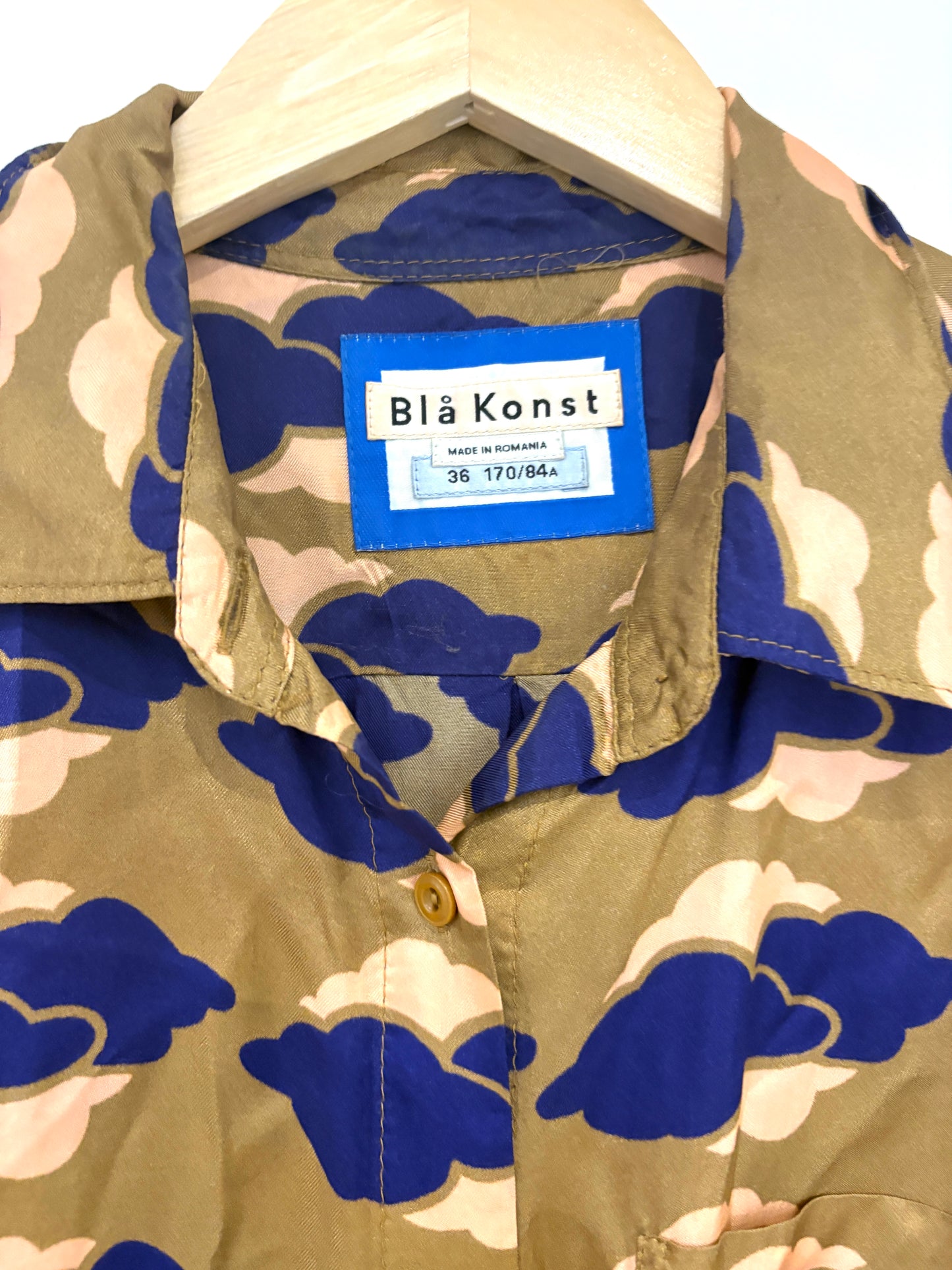 Acne Studios Bla Konst Alloy Print Dress UK 8