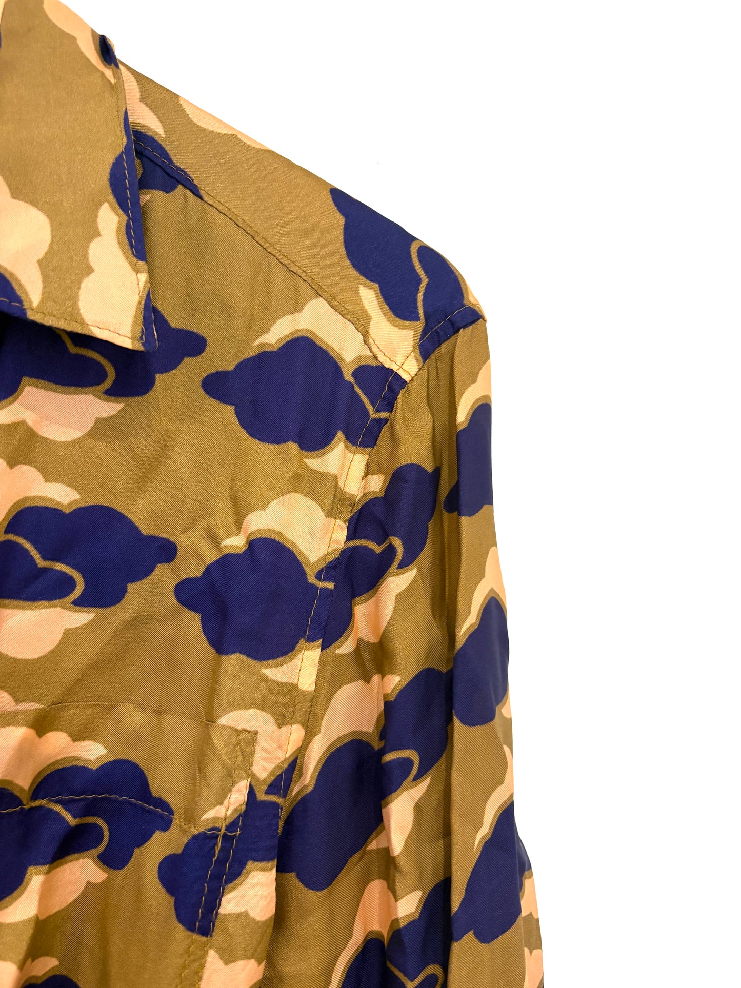 Acne Studios Bla Konst Alloy Print Dress UK 8