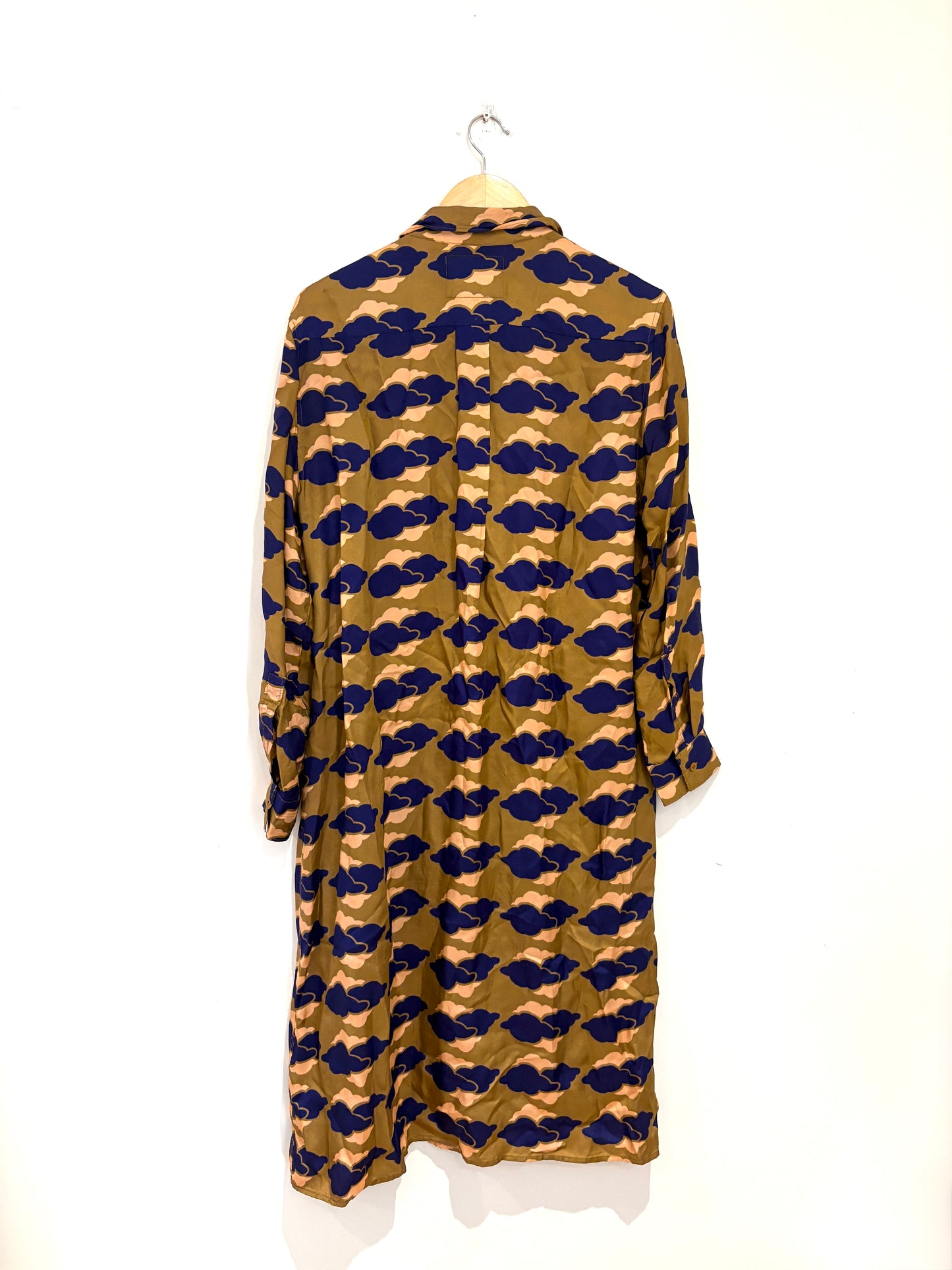 Acne Studios Bla Konst Alloy Print Dress UK 8