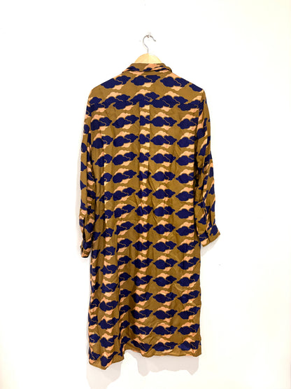 Acne Studios Bla Konst Alloy Print Dress UK 8