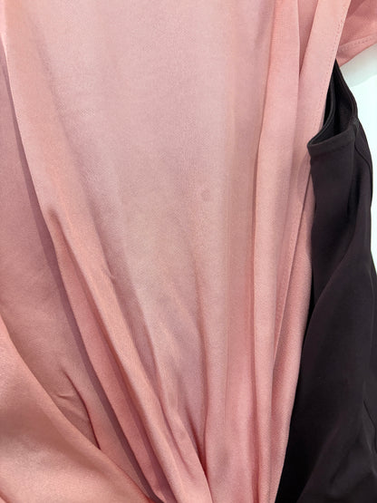 Jigsaw Two-Toned Drape Cape Top UK 10