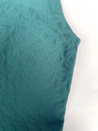 Alaia Teal Jacquard Dress UK 10