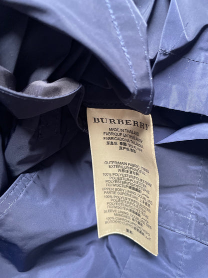 Burberry Brit Navy Waterproof Jacket UK 4