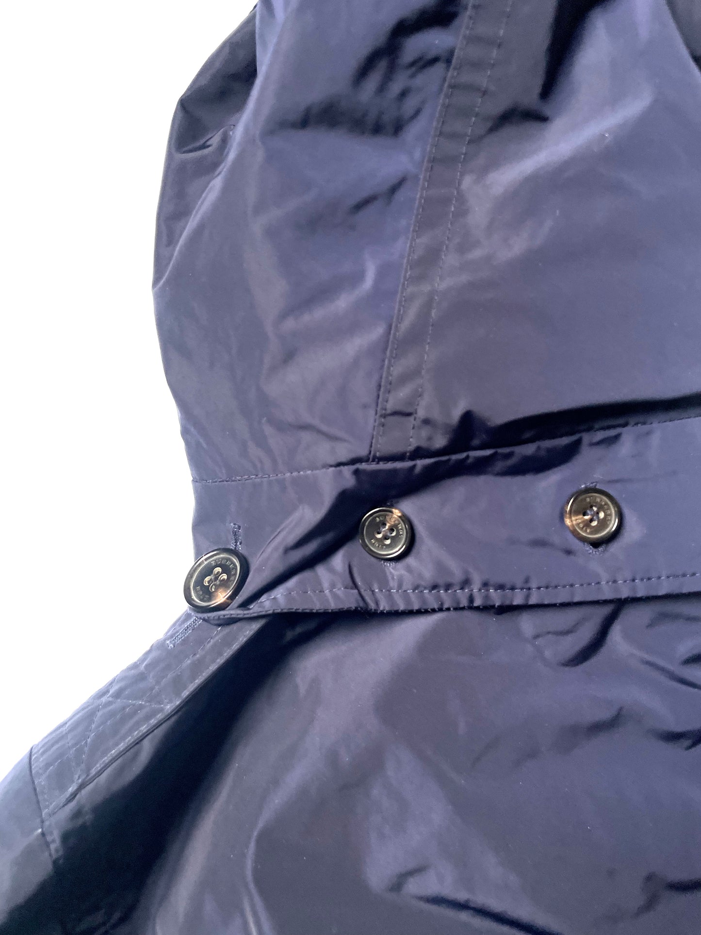 Burberry Brit Navy Waterproof Jacket UK 4