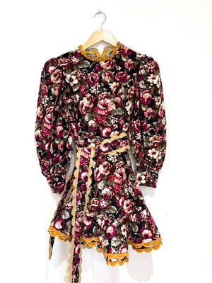 Celia B Floral Print Alder Dress S
