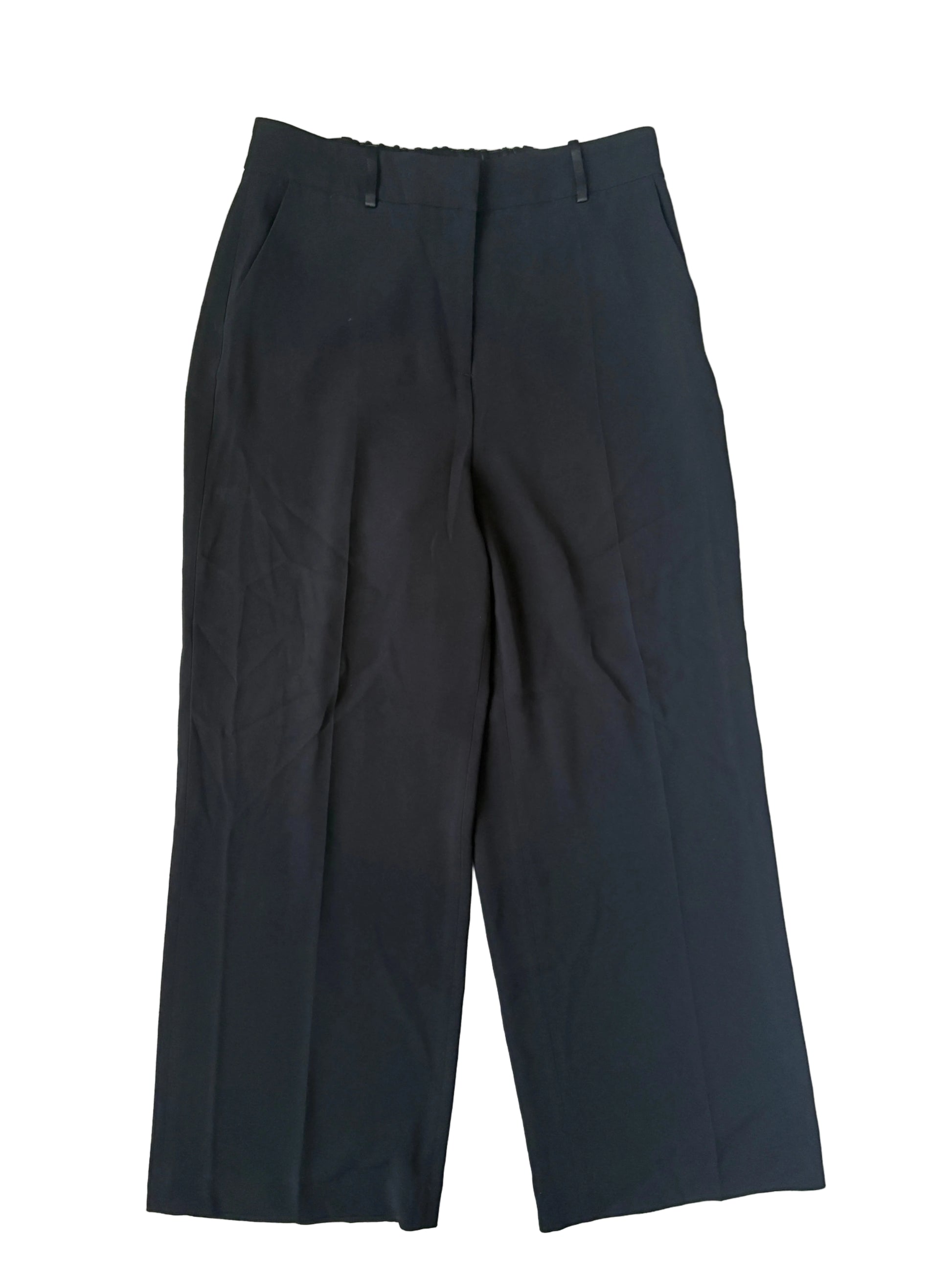 The fold Black Lexington Trousers