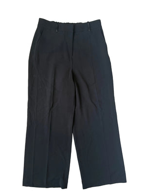The Fold Black Lexington Trousers UK 12