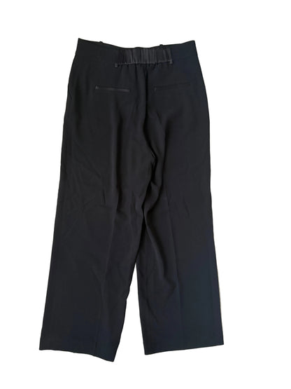 The Fold Black Lexington Trousers UK 12