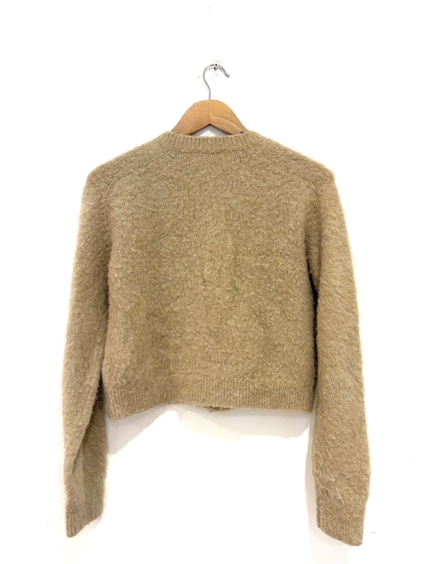 A.L.C Beige Fluffy Knit S