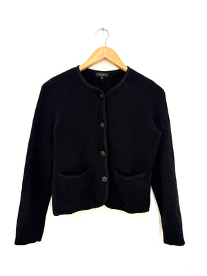 Rag & Bone Black Knit Cardigan S