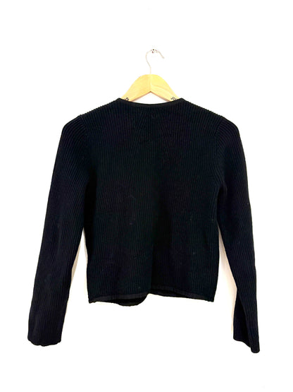 Rag & Bone Black Knit Cardigan S