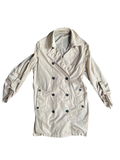 Aquascutum Short Beige Raincoat S