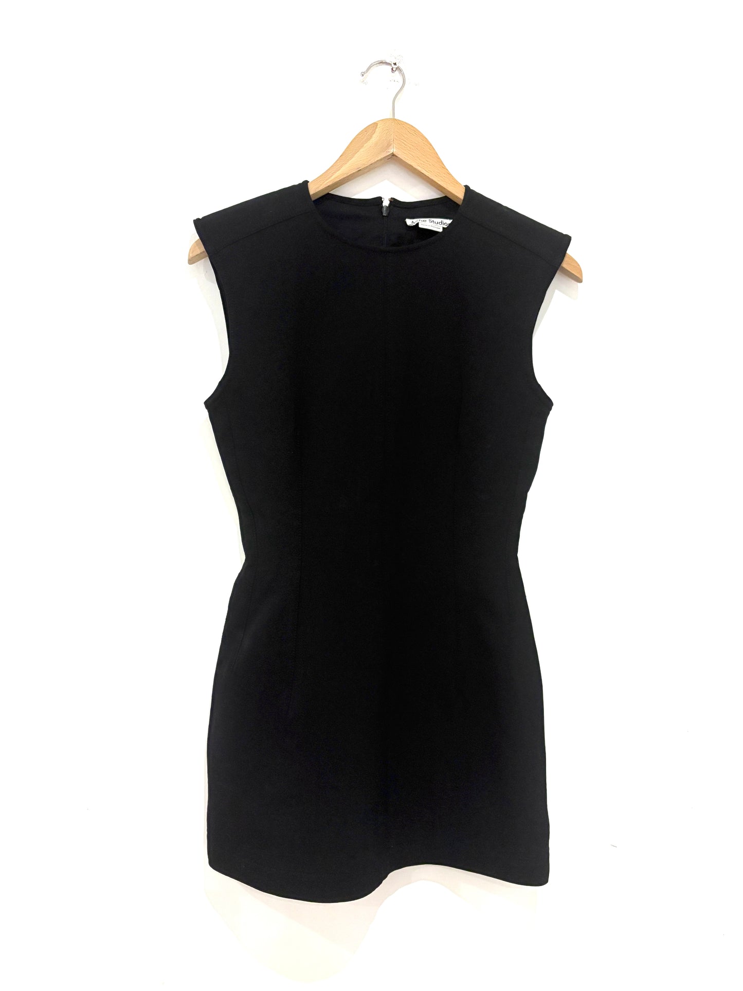 Acne Studios Black Devy Mini Dress