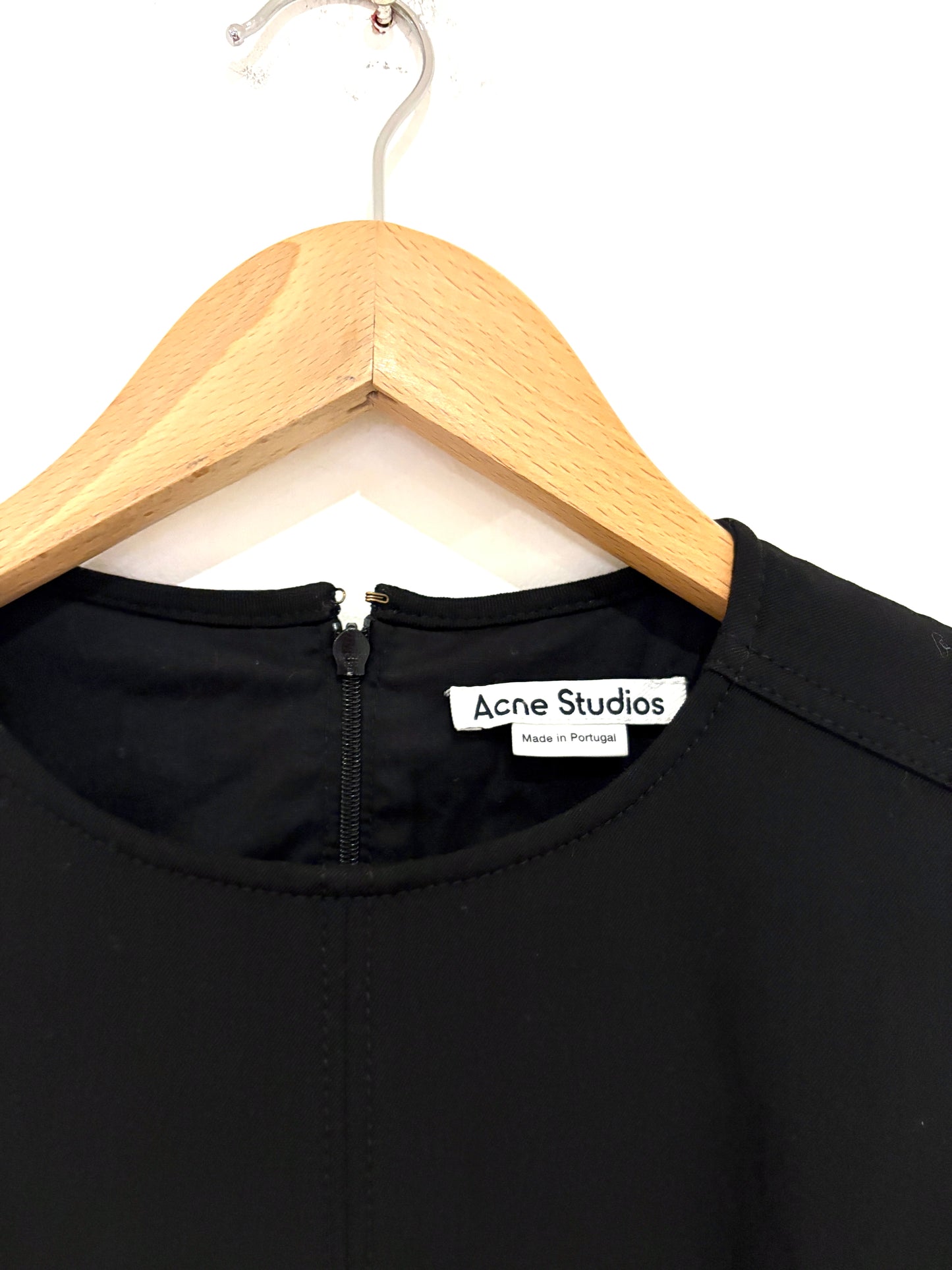 Acne Studios Black Mini Dress UK 6