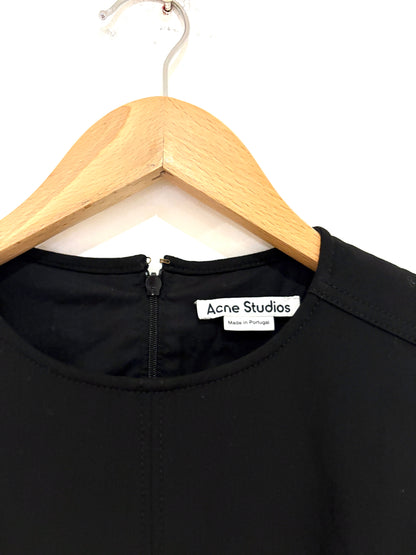 Acne Studios Black Mini Dress UK 6