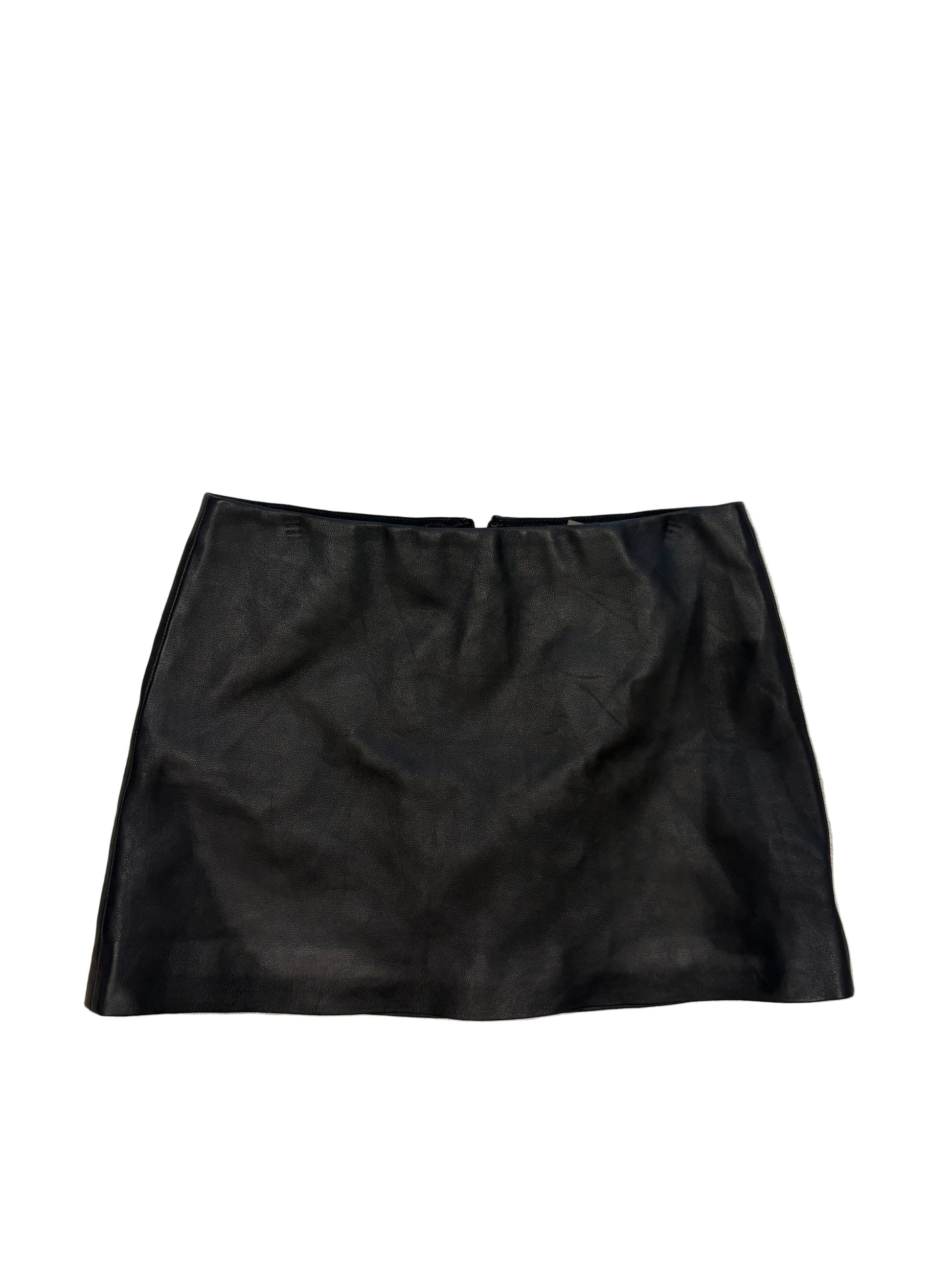 Alice+Olivia Leather Mini Skirt