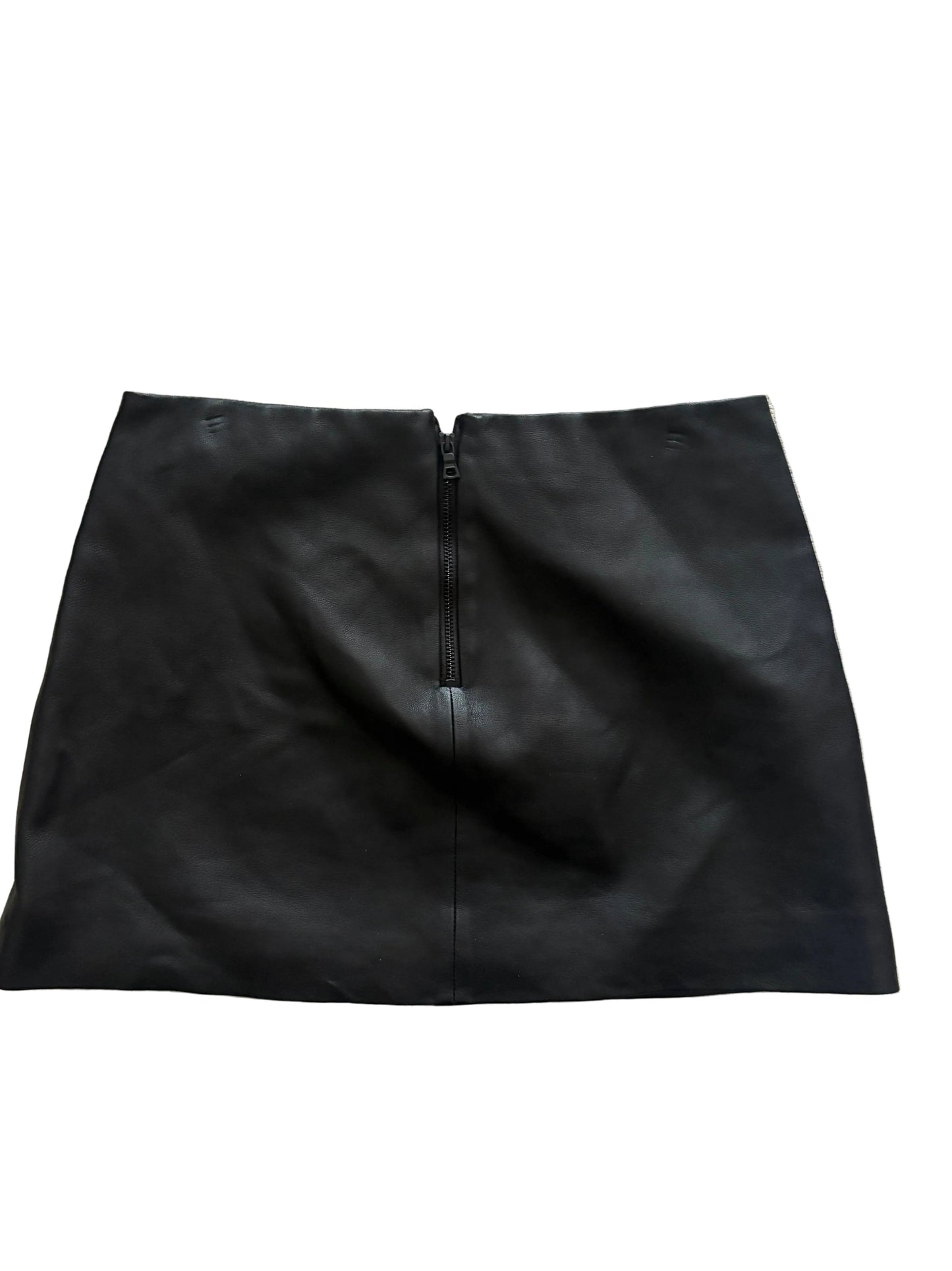 Alice+Olivia Leather Mini Skirt UK 4