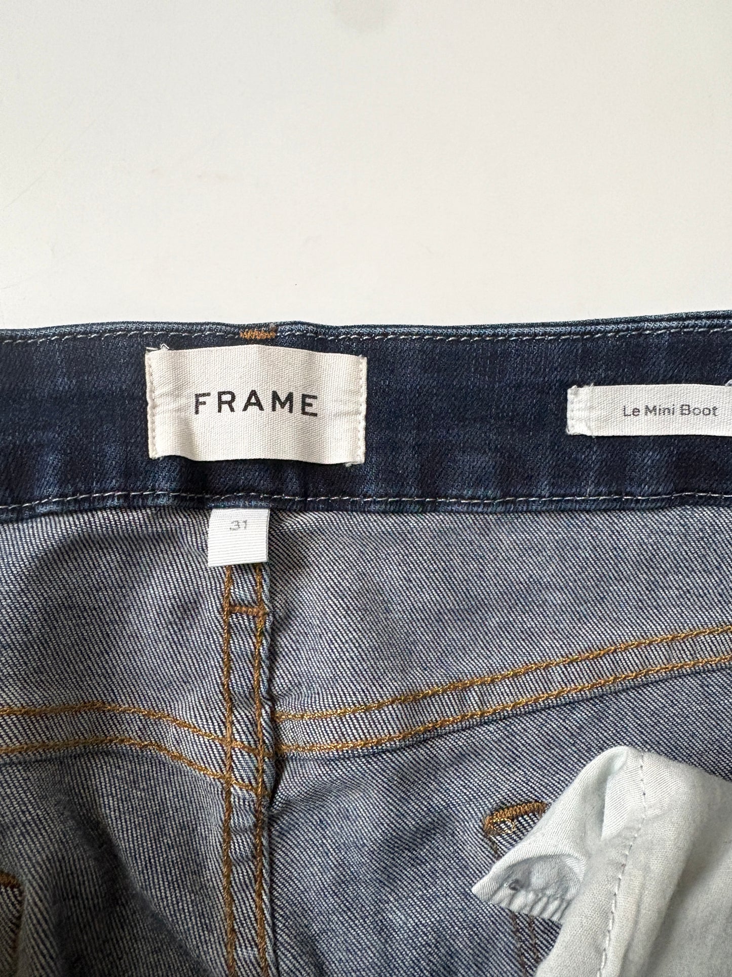 Frame Le Mini Boot Jeans 31"