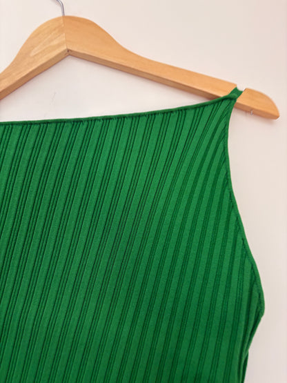 Michelle Mason Green Knit Dress S