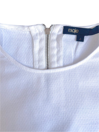 Maje White Top M