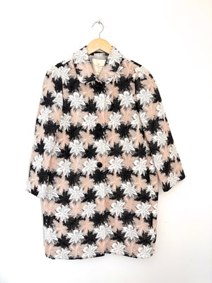Kate Spade Floral Embroidered Coat UK 8
