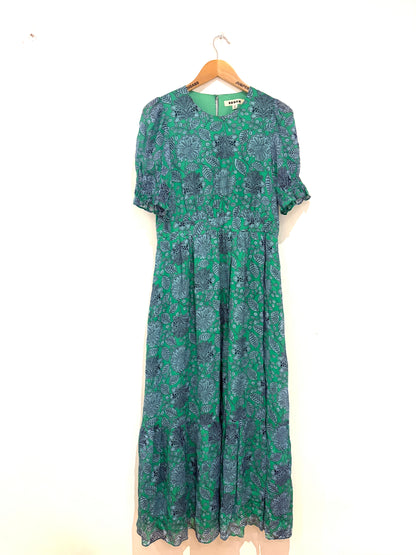 Boden Gardenia Swirl Dress