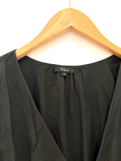 Rails Black Tiered Cotton Dress XL
