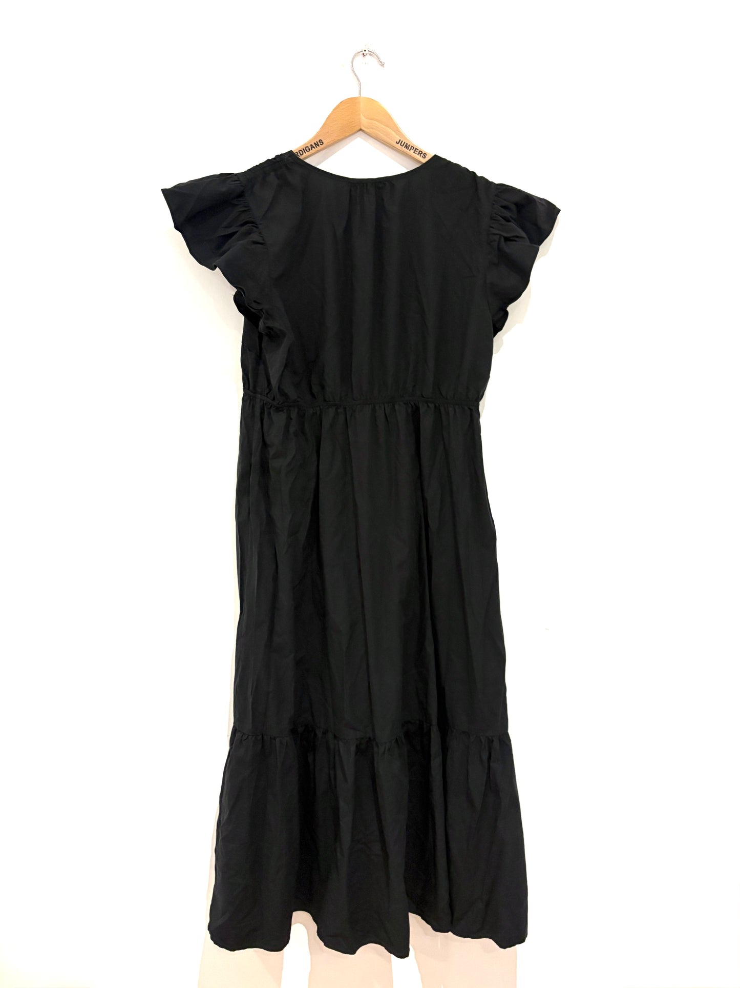 Rails Black Tiered Cotton Dress XL
