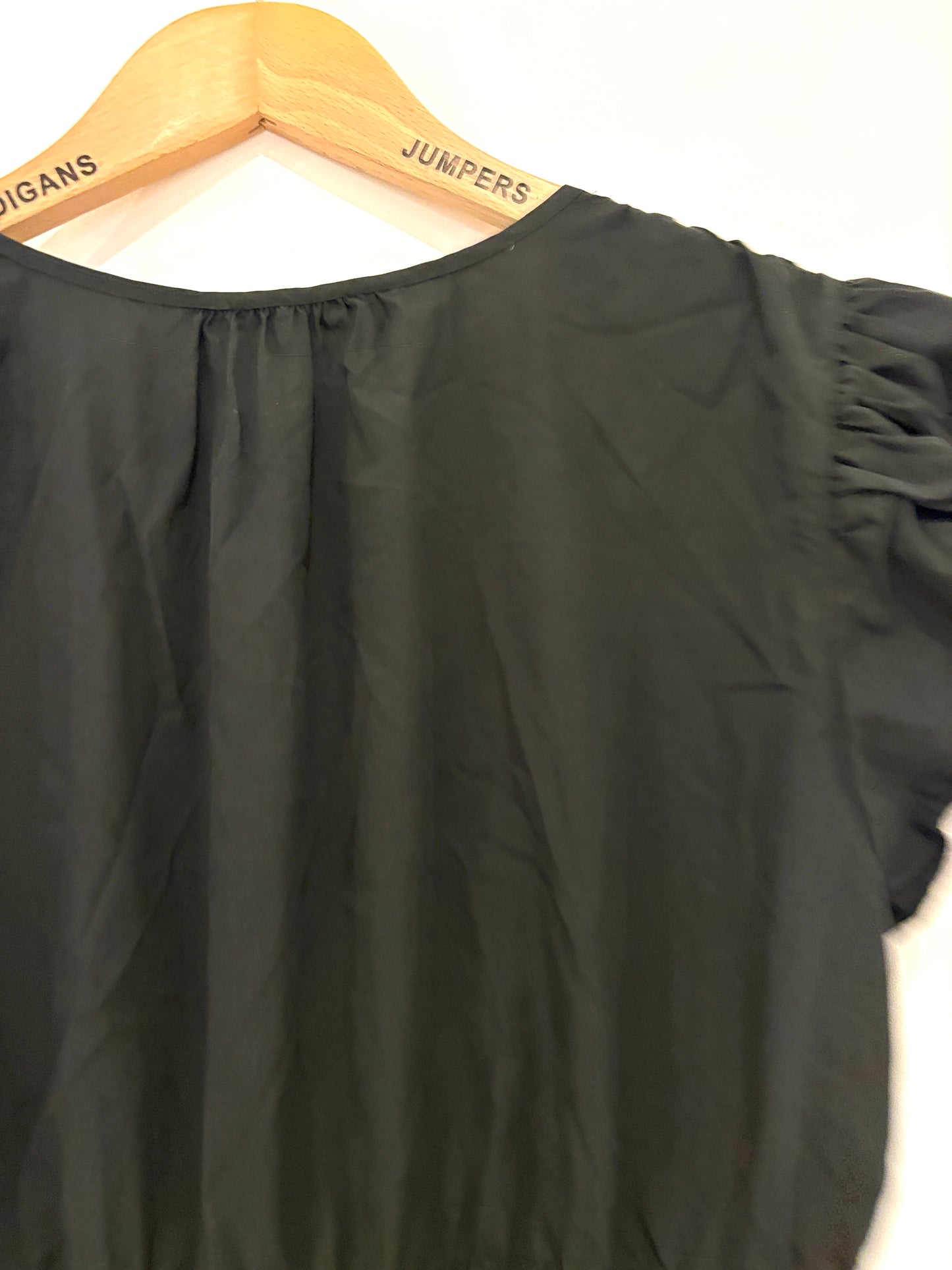 Rails Black Tiered Cotton Dress XL